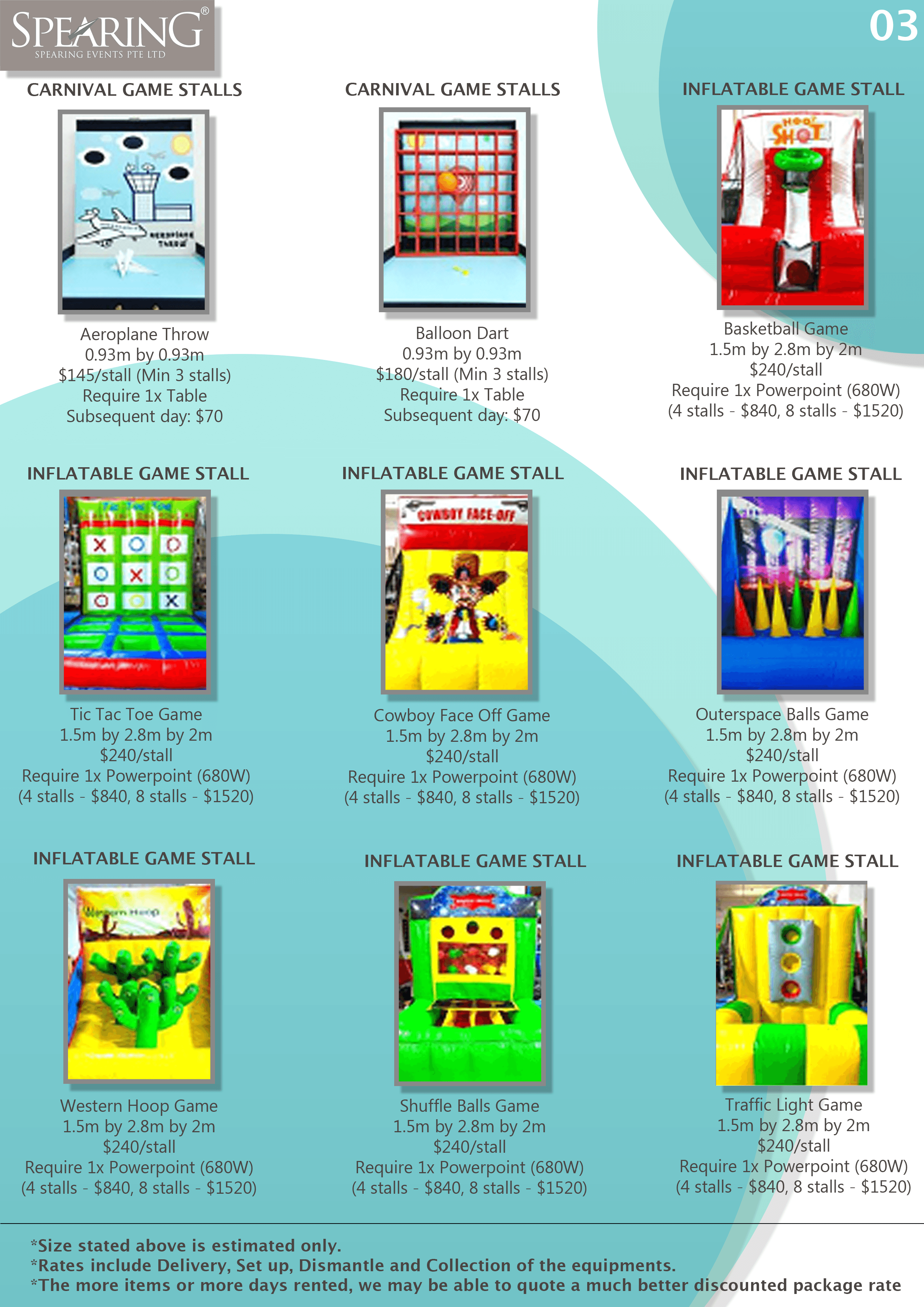 Catalogue Design by Reshon 2 for Spearing Events Pte Ltd | Design #23035409