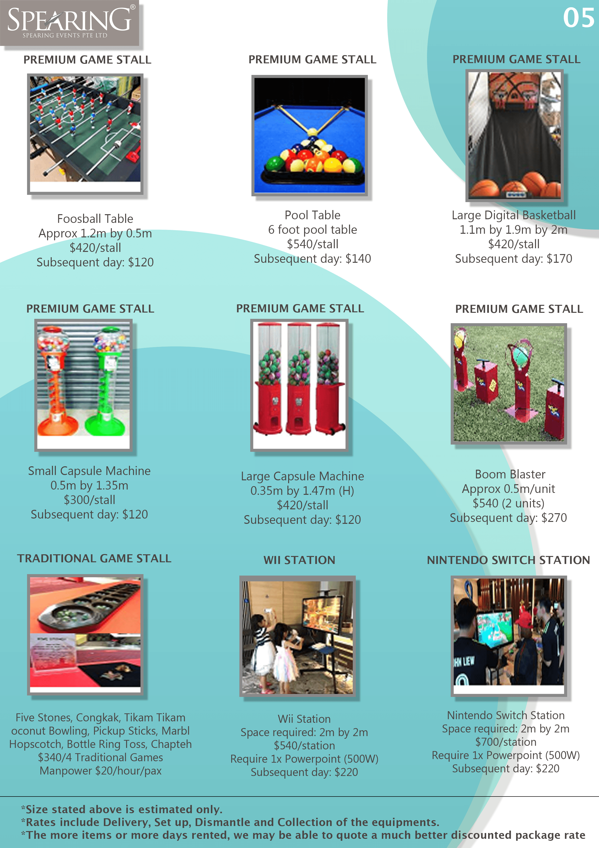 Catalogue Design by Reshon 2 for Spearing Events Pte Ltd | Design #23035410