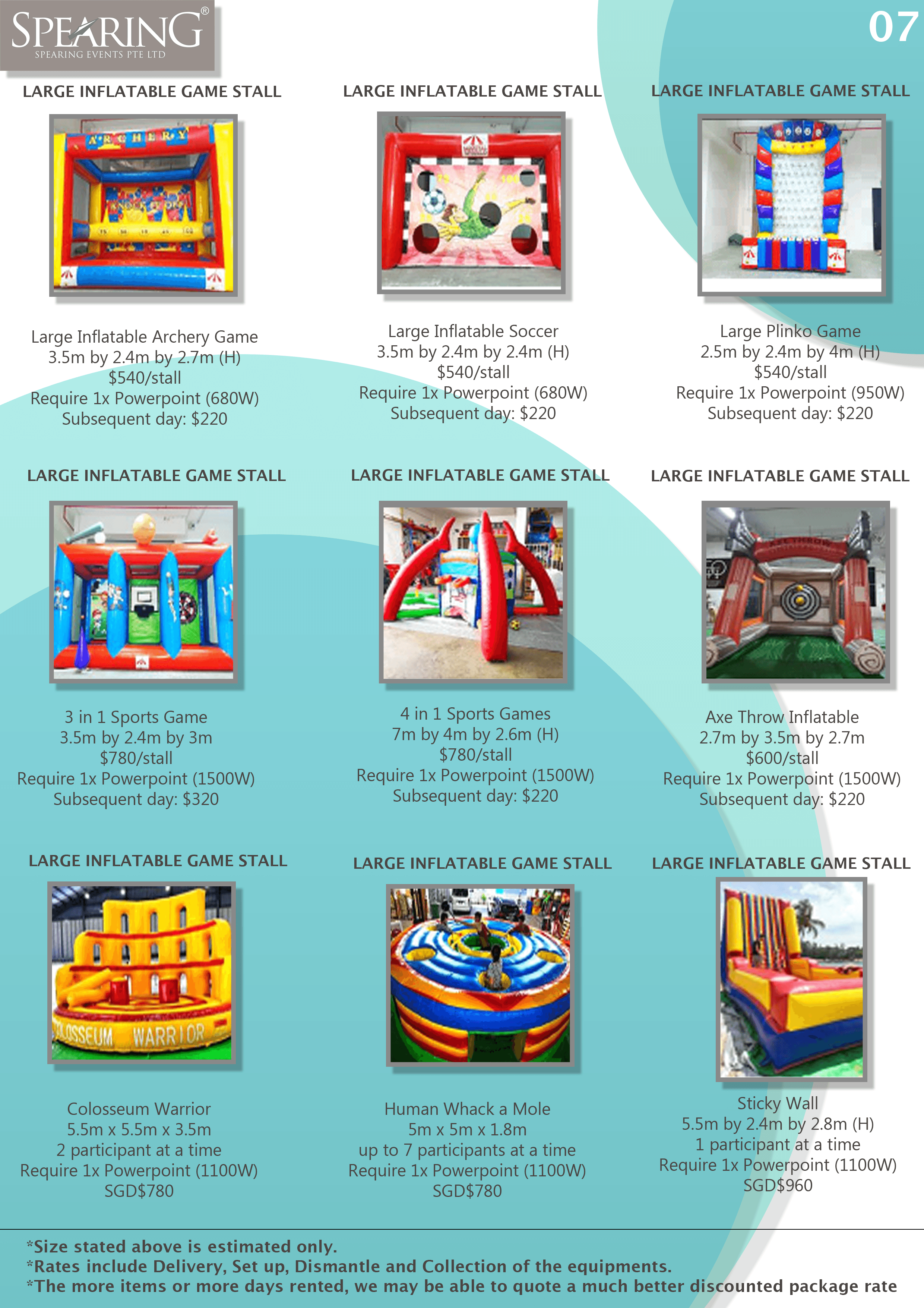 Catalogue Design by Reshon 2 for Spearing Events Pte Ltd | Design #23035442