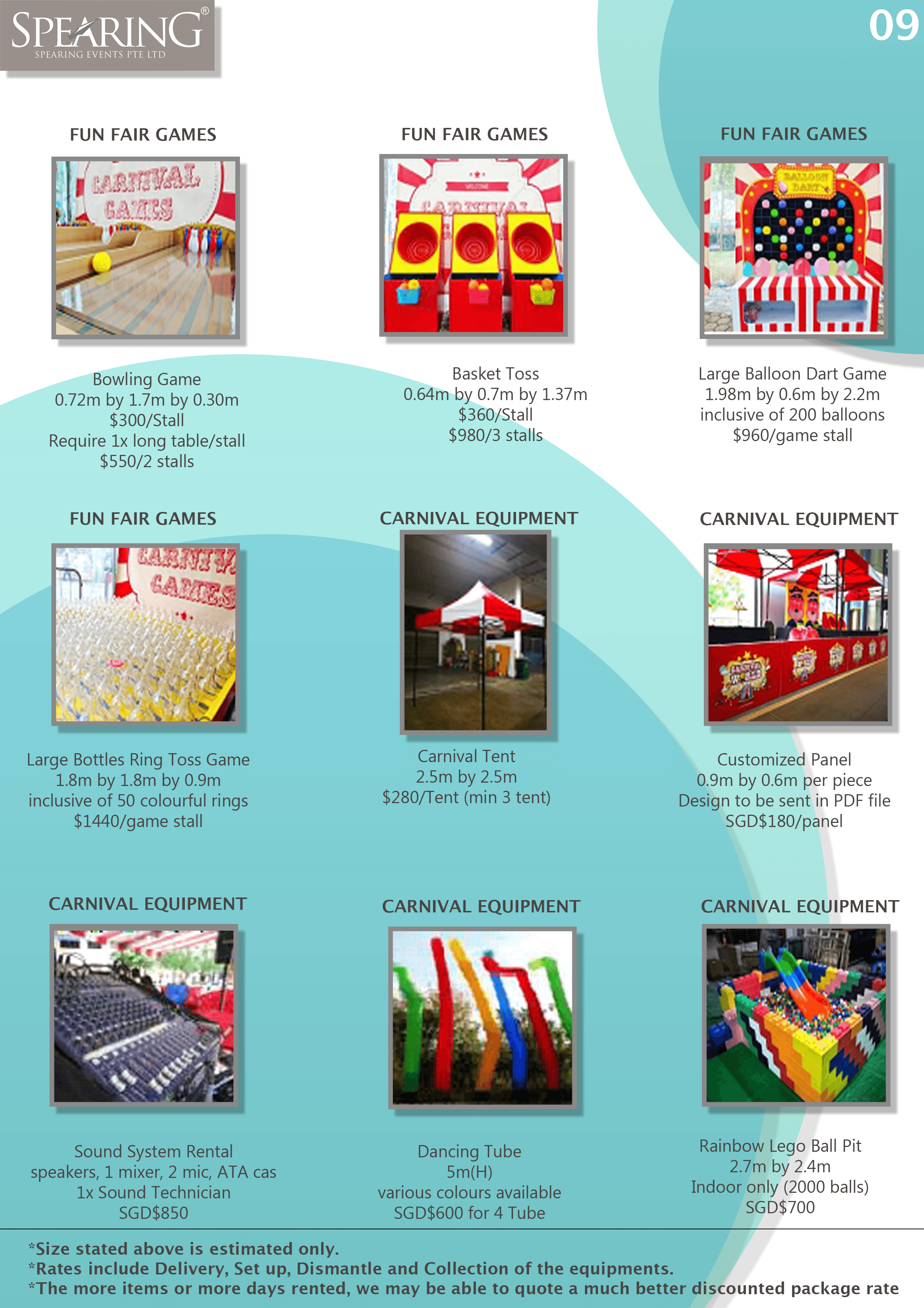 Catalogue Design by Reshon 2 for Spearing Events Pte Ltd | Design #23035444