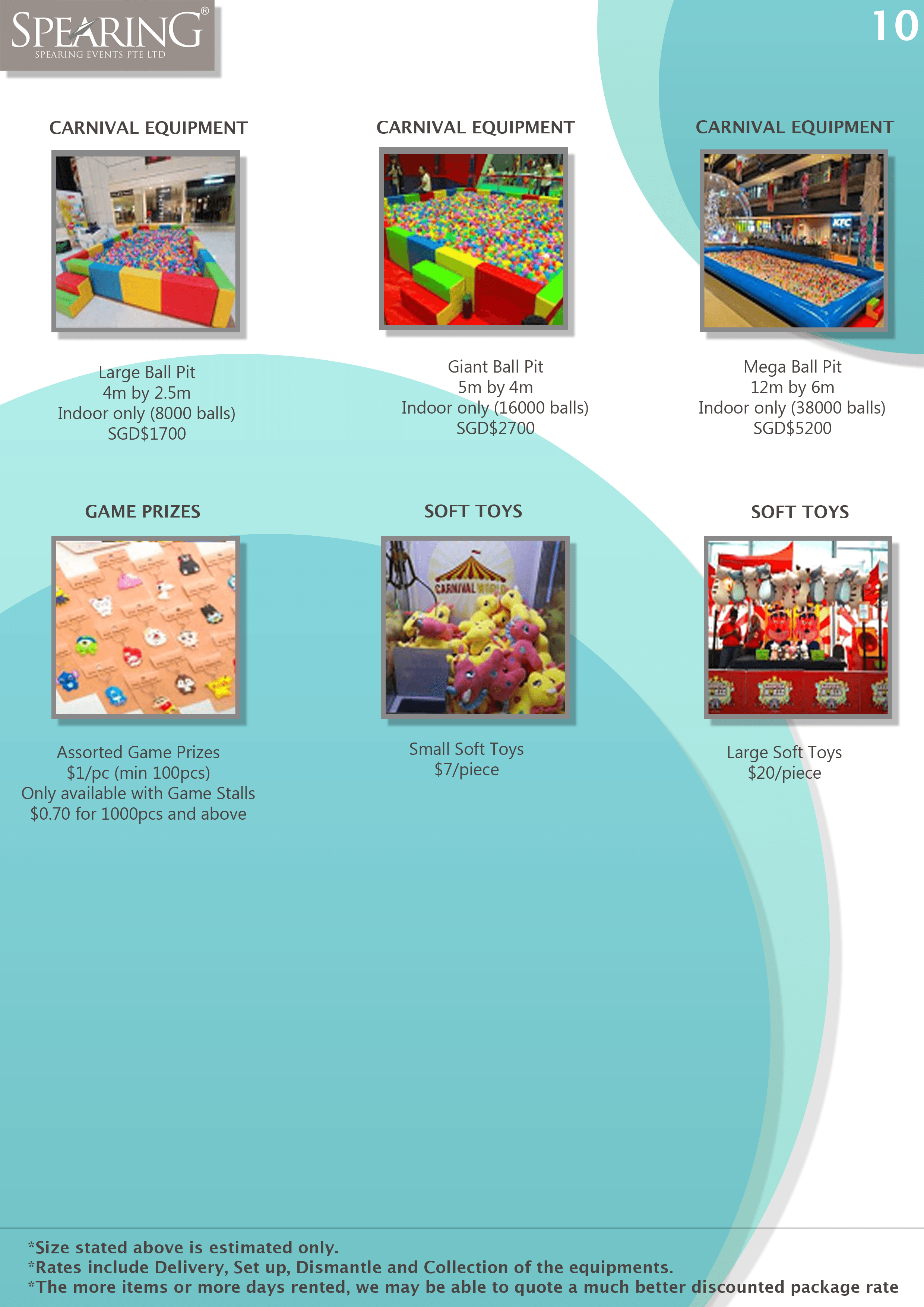 Catalogue Design by Reshon 2 for Spearing Events Pte Ltd | Design #23035445