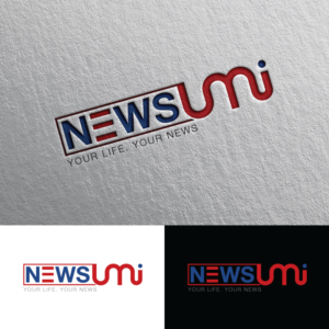 NewsUmi Your life. Your news.  | Logo Design by Rii