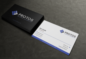 Protos Industrial Coatings  | Diseño de Tarjeta de Presentación por Riz'