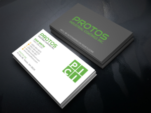Business Card Design by Verified artistry (Design garden) for Protos Industrial Coatings | Design: #22974672