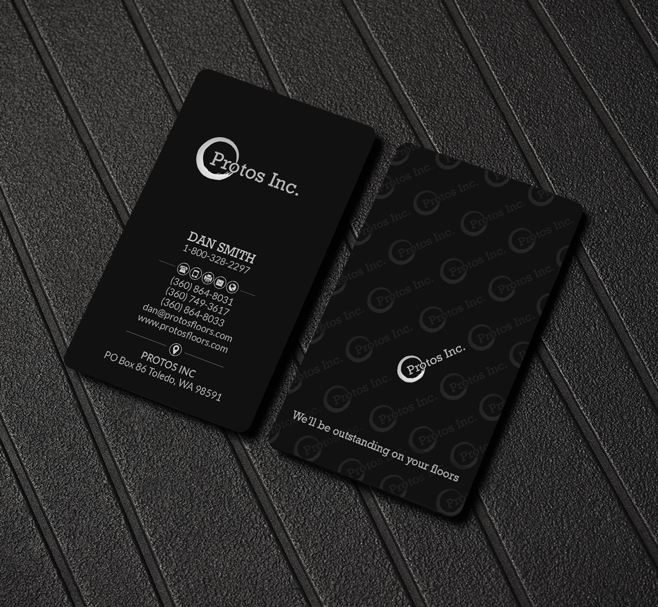 Design de Carte de Visite par Creations Box 2015 pour Protos Industrial Coatings | Design #22997576