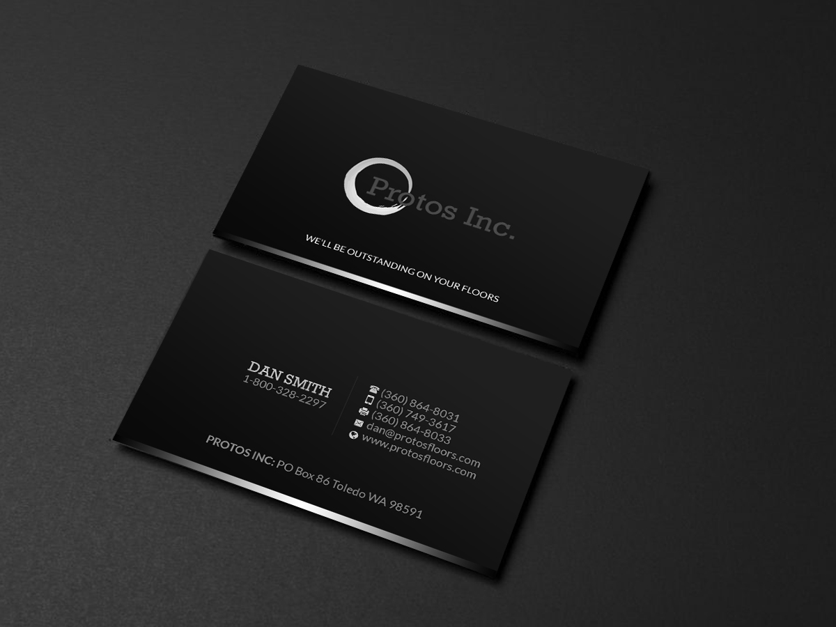 Design de Carte de Visite par Creations Box 2015 pour Protos Industrial Coatings | Design #22997586