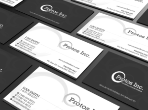 Business Card Design by Creations Box 2015 for Protos Industrial Coatings | Design: #22997587