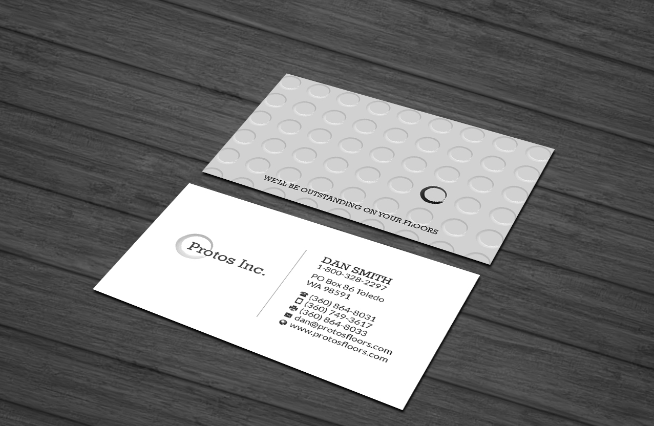Business Card Design by Creations Box 2015 for Protos Industrial Coatings | Design #22997638