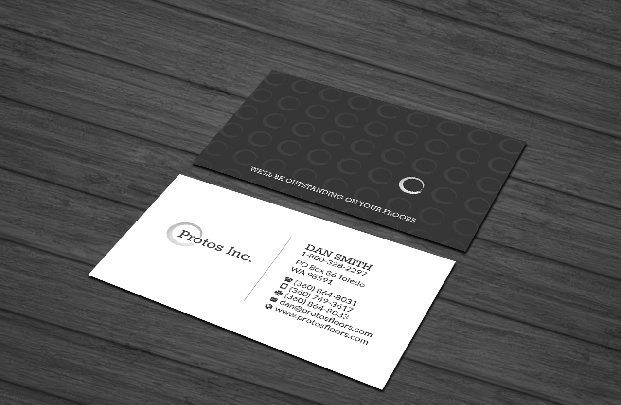 Business Card Design by Creations Box 2015 for Protos Industrial Coatings | Design #22997640