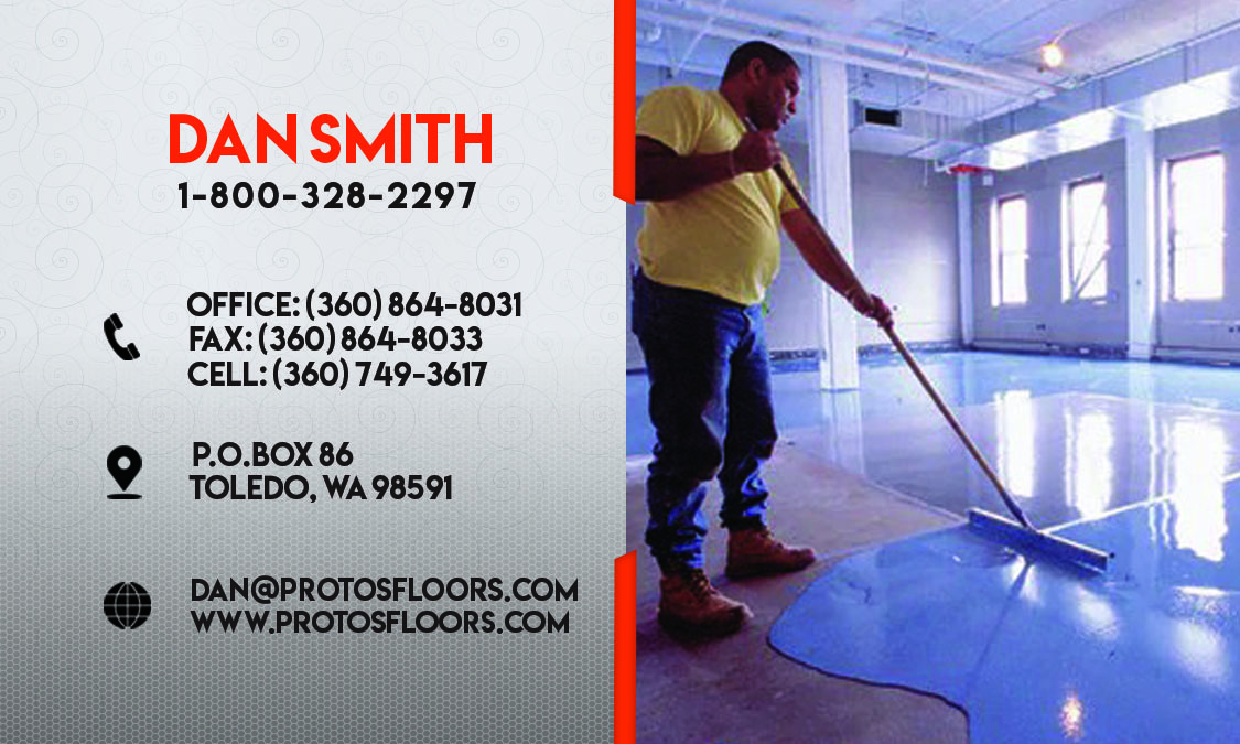 Business Card Design by GetPluggedIn for Protos Industrial Coatings | Design #22970687