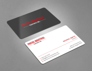 Protos Industrial Coatings  | Diseño de Tarjeta de Presentación por Tripti Ranjan Gain