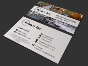 Protos Industrial Coatings  | Business Card Design by kaatem
