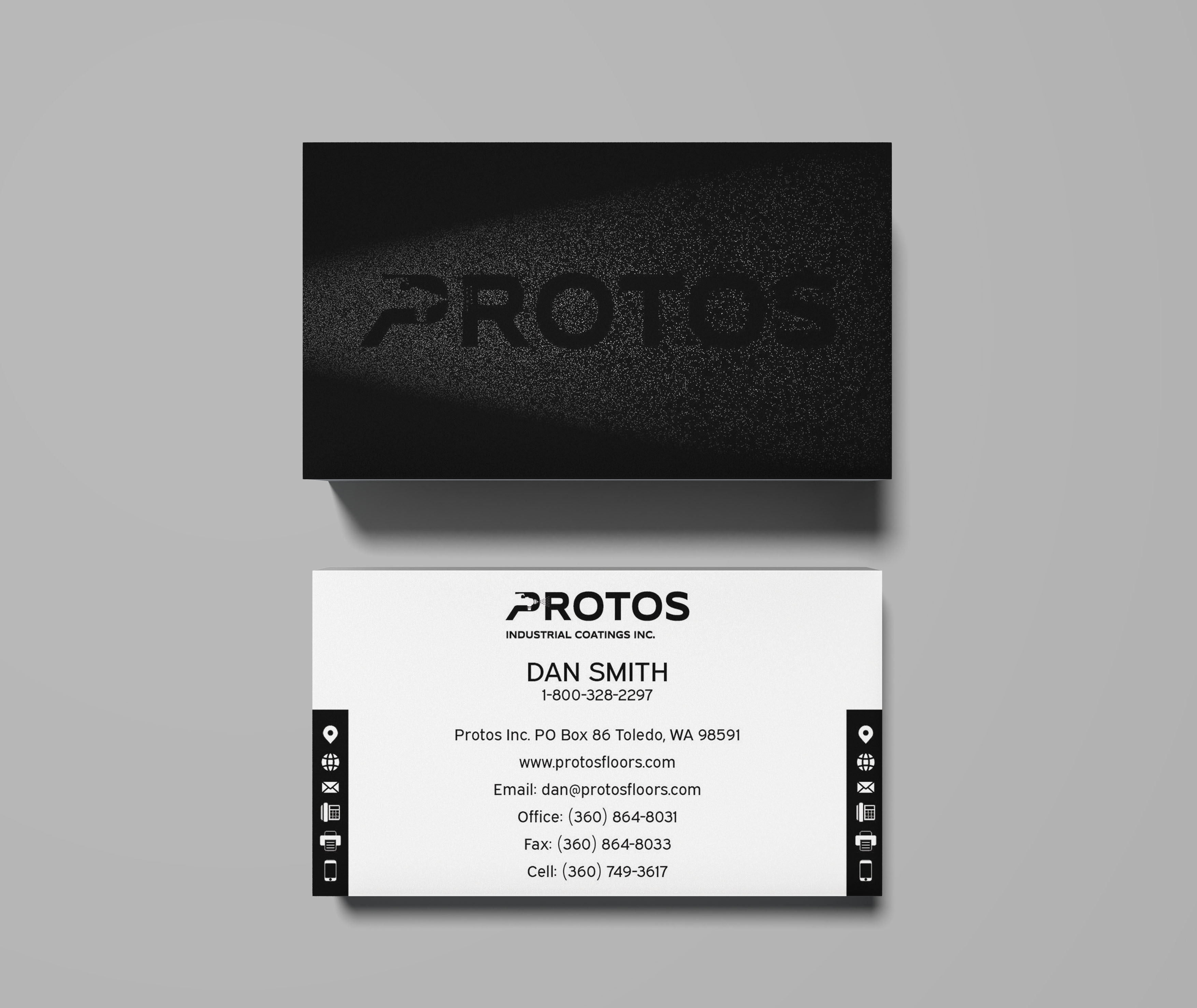 Design de Carte de Visite par nicoletaungurean 2 pour Protos Industrial Coatings | Design #23000302