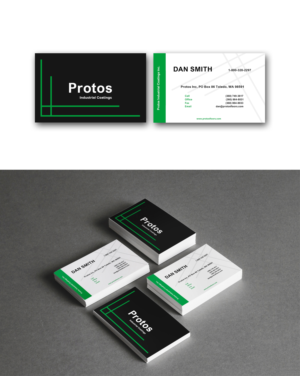 Design de Carte de Visite par SophiaCote 2 pour Protos Industrial Coatings | Design #23007986