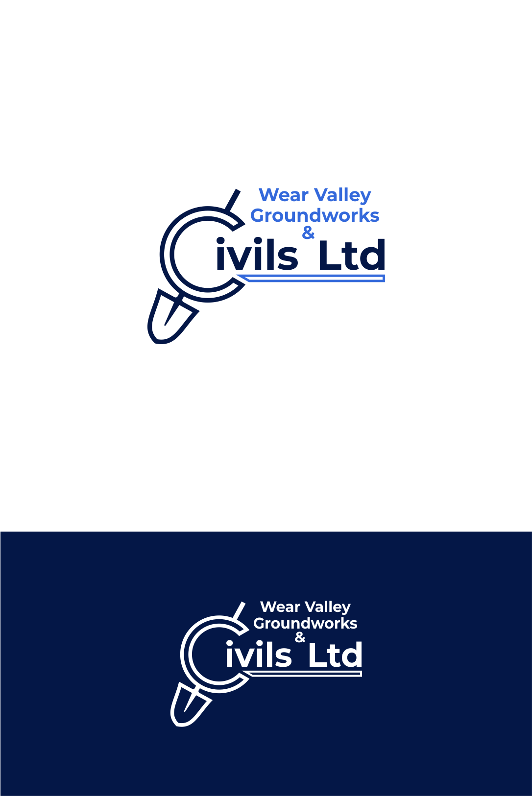 Logo Design by awa_pranata for Wear valley groundworks & civils  | Design #22976769