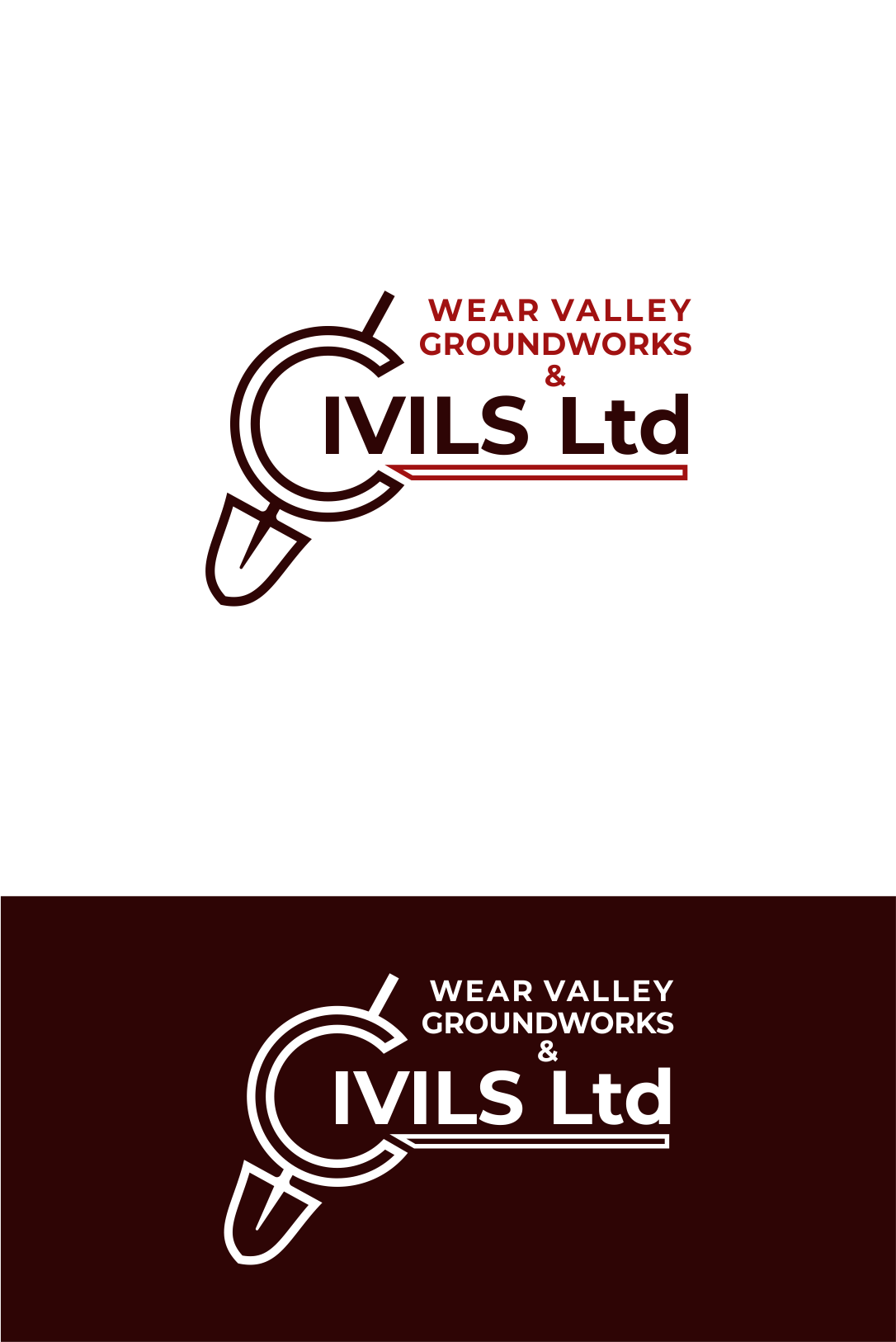 Logo Design by awa_pranata for Wear valley groundworks & civils  | Design #22976774