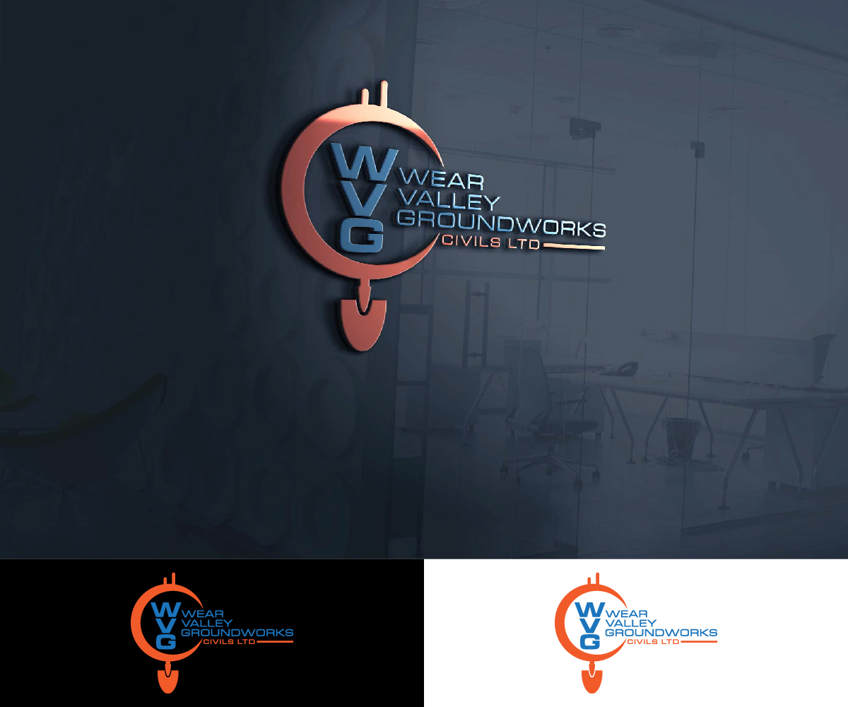 Diseño de Logo por fauzan harun para Wear valley groundworks & civils  | Diseño #22975181