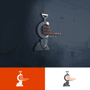 Diseño de Logo por Gisella Guzmán para Wear valley groundworks & civils  | Diseño: #22978128
