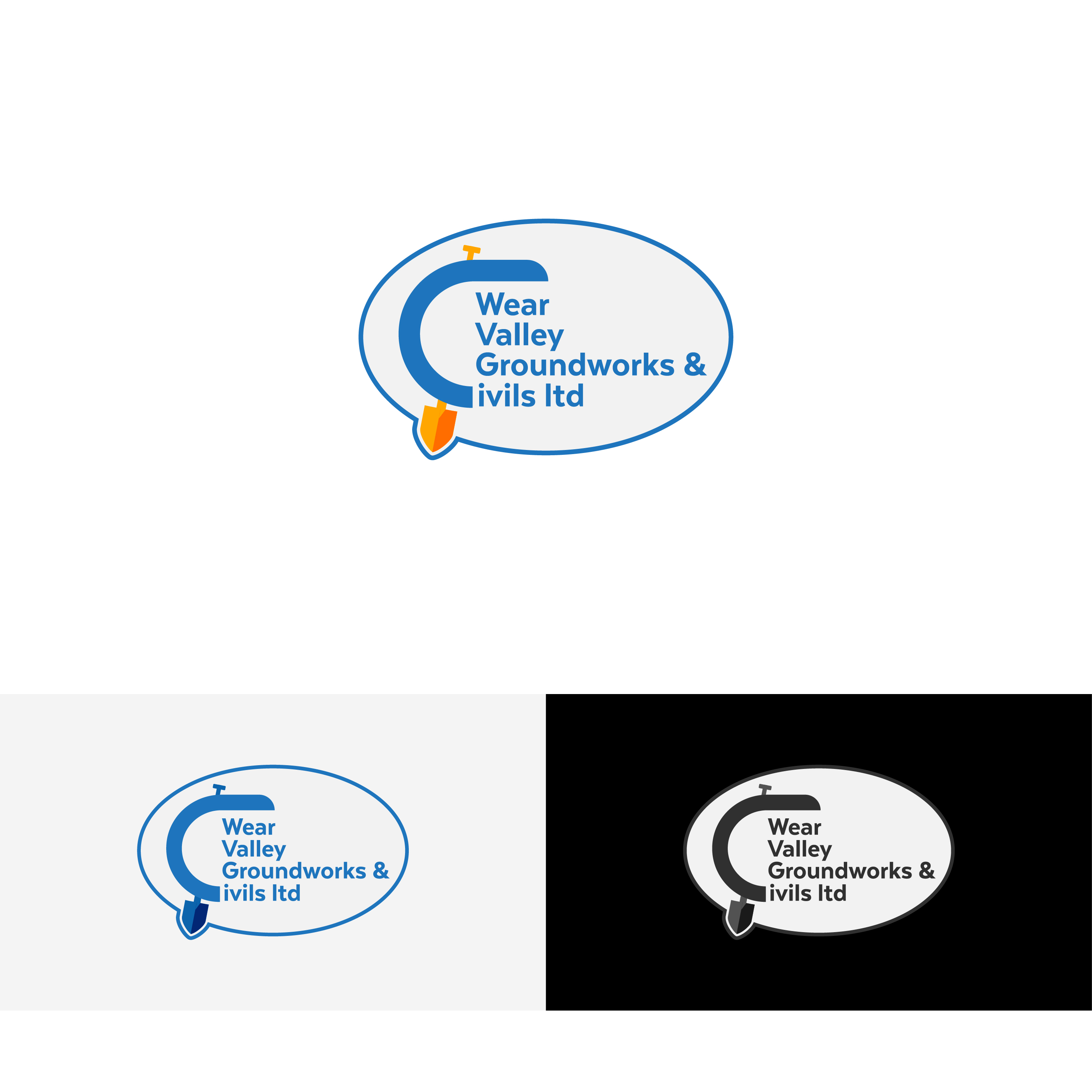 Design de Logo par Graphics Farrukh 2 pour Wear valley groundworks & civils  | Design #22977529