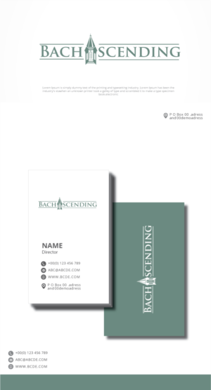 Logo Design by graphicevolution for Bach Ascending | Design: #22976050