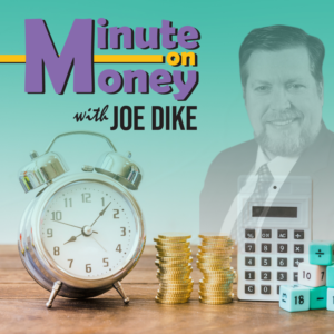 Minute on Money Podcast Graphic | Graphic Design by DesignerGuide