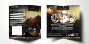 Brochure Design by Adnan.design for RS Taxidermy  | Design: #23043280
