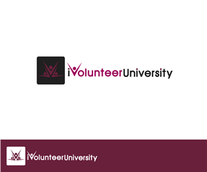 Logo Design by Senpachie for iVolunteer University.com | Design: #3063466