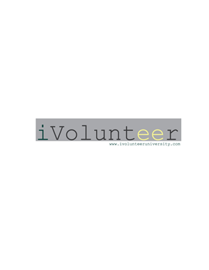 Design de Logo par haleyabarclay5 pour iVolunteer University.com | Design : #2979704