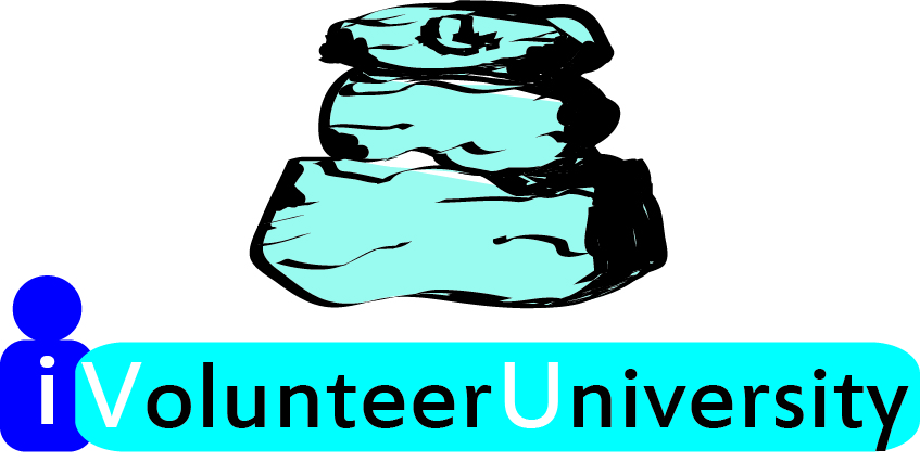 Diseño de Logo por adornedesigns.com para iVolunteer University.com | Diseño #3075946
