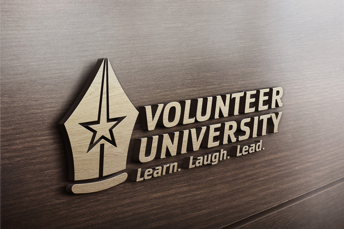 Logo Design by Logogofamily for iVolunteer University.com | Design #3070059