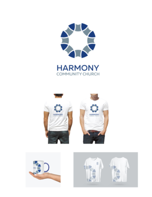 Harmony Community Church | Logo Design by 68_Design