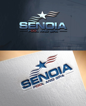 Senoia Pool and Spa | Diseño de Logo por graphicevolution