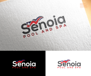 Senoia Pool and Spa | Logo Design by step forward 2