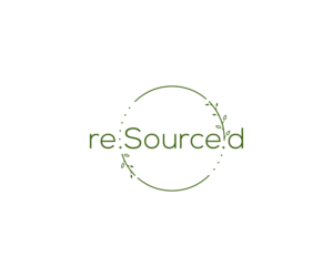 "Re:sourced", "re.Source.d", "(re)Sourced", etc.  | Diseño de Logo por NineOwl