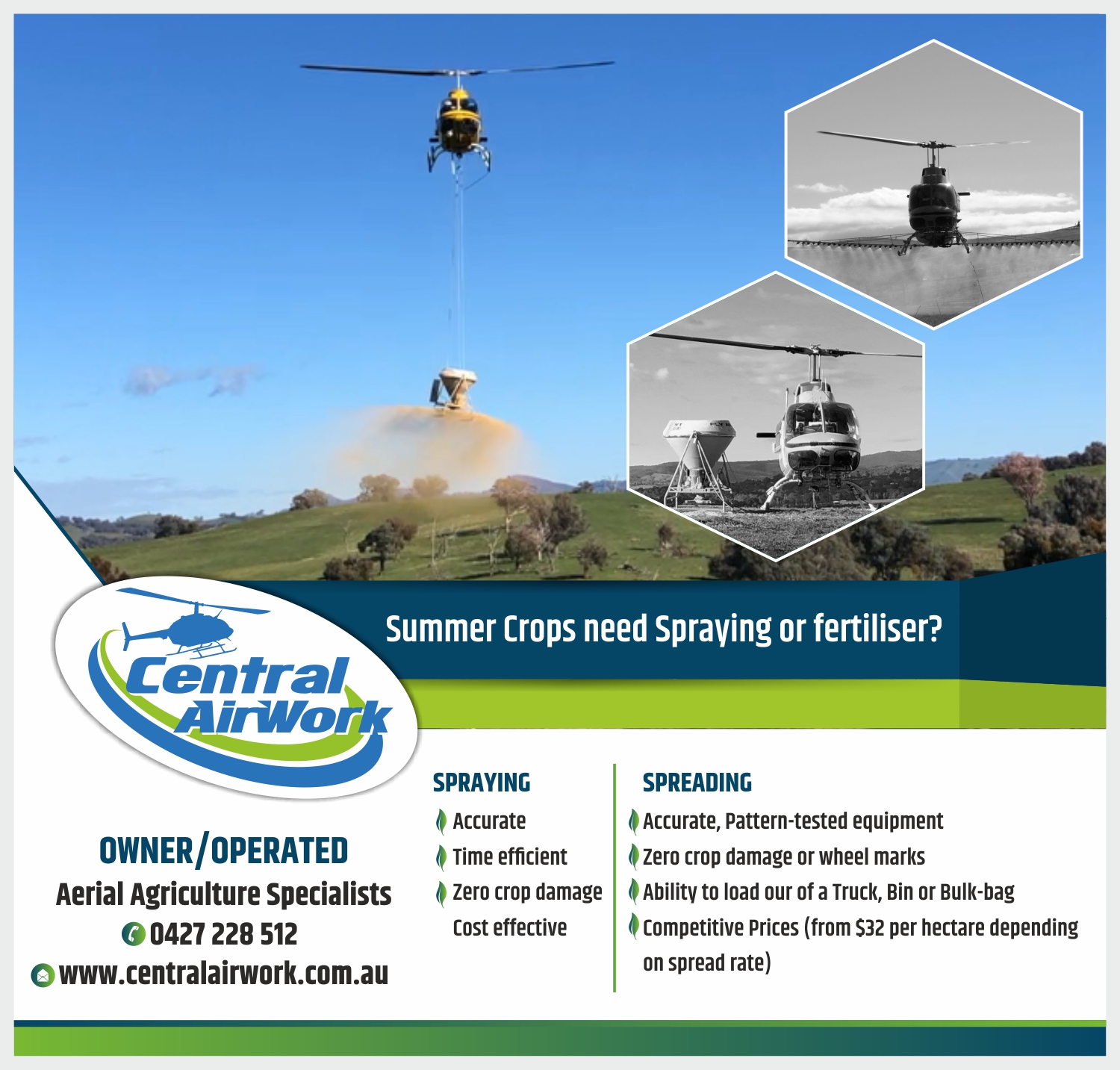 Newspaper Ad Design by Sudhir Jhanjhot for Central Airwork PTY LTD | Design #23003736