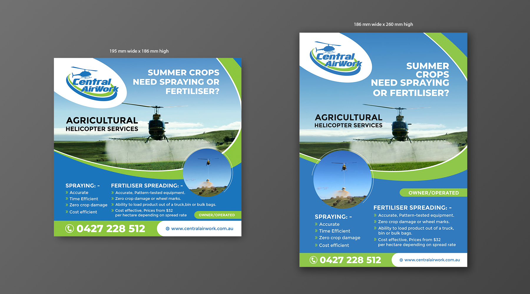Newspaper Ad Design by OwnDesign for Central Airwork PTY LTD | Design #23188611