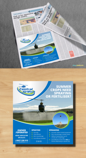 Newspaper Ad Design by ecorokerz for Central Airwork PTY LTD | Design #22979292