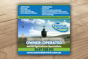 Design Annonce  par Iva Design pour Central Airwork PTY LTD | Design : #22979759