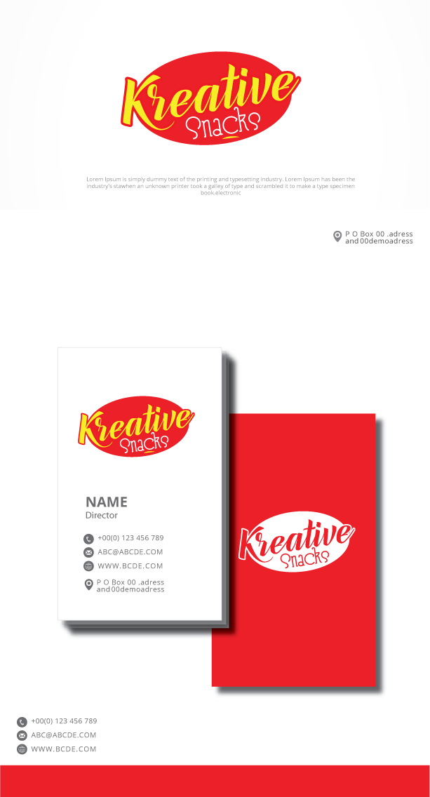 Logo Design by graphicevolution for Kreative Foods Pty Ltd | Design #22984516