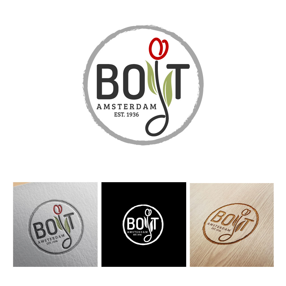 Logo Design by michellefrances for BOLT Amsterdam | Design #22981018