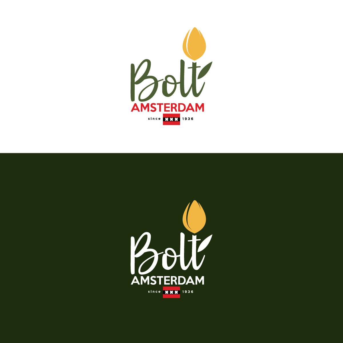 Logo Design by Graphic Bricks for BOLT Amsterdam | Design #22981180
