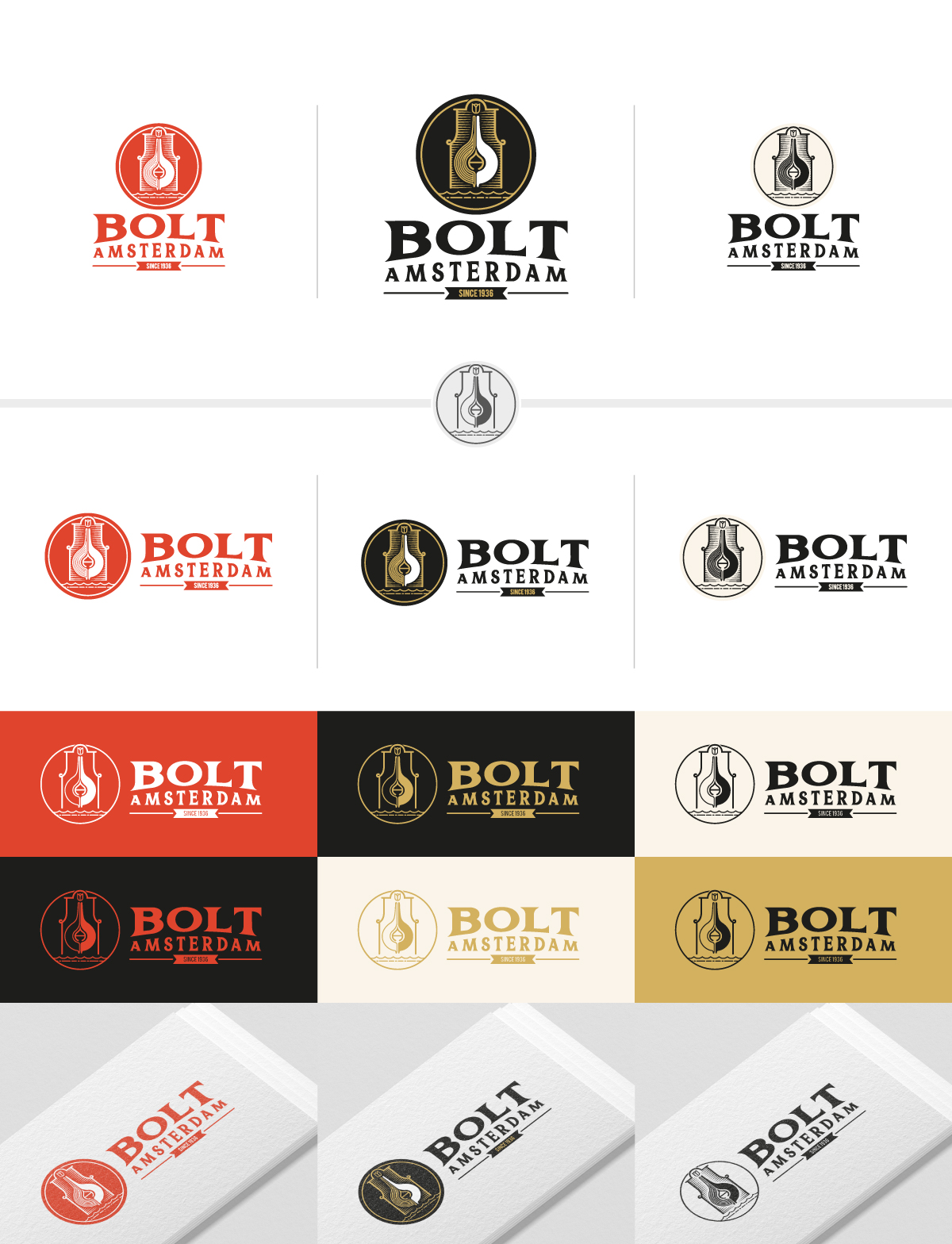 Diseño de Logo por kaatem para BOLT Amsterdam | Diseño #23033541