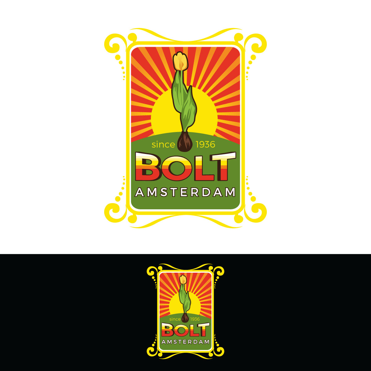 Logo Design by Rii for BOLT Amsterdam | Design #22999403