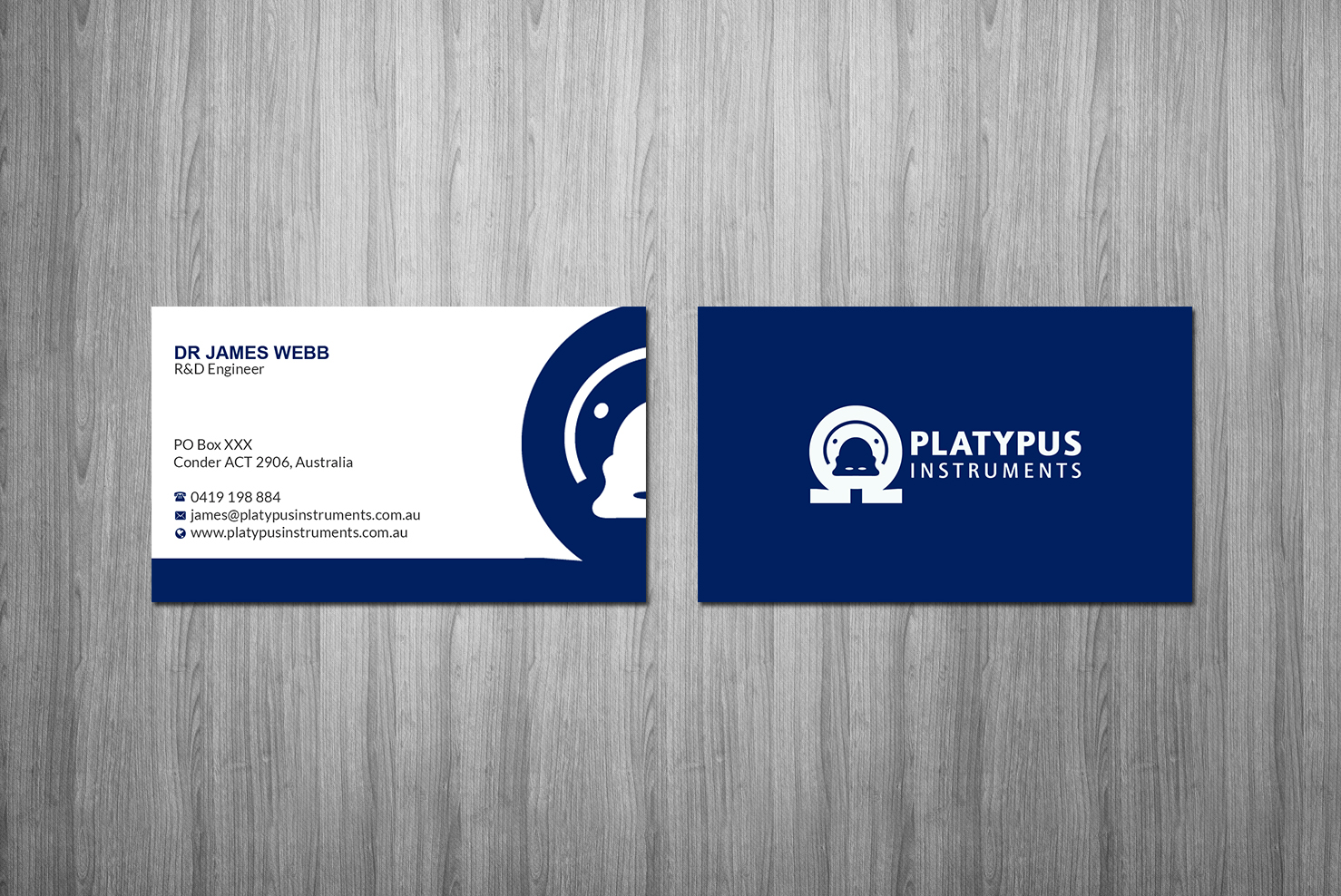 Business Card Design by Creations Box 2015 for this project | Design #23004573