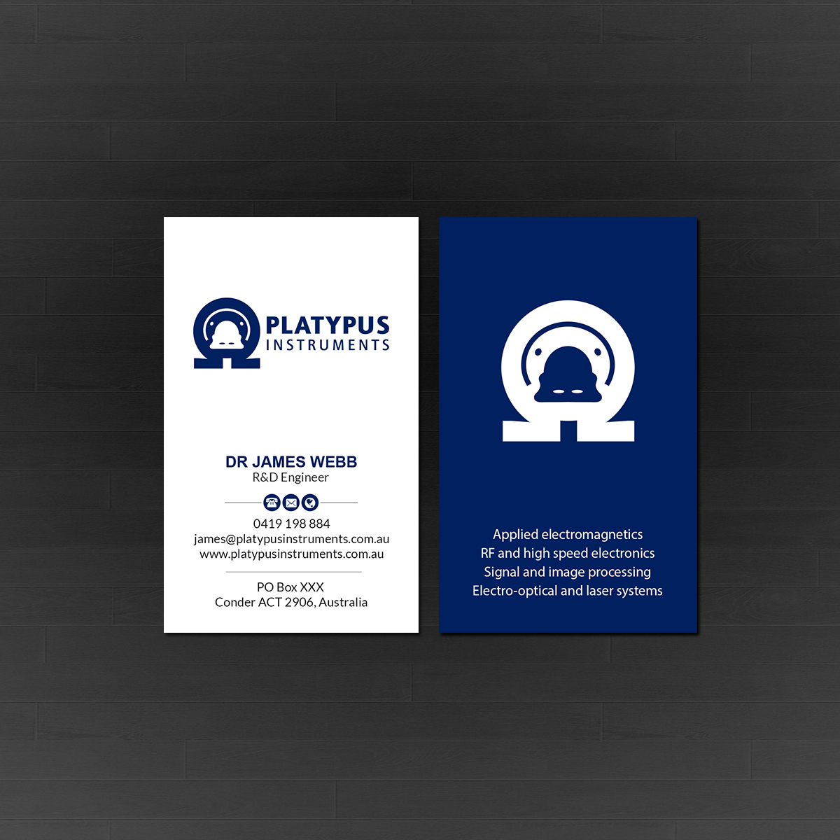 Business Card Design by Creations Box 2015 for this project | Design #23004580