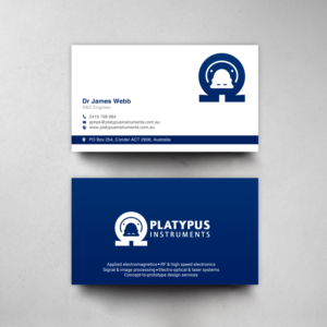 Business Card Design by chandrayaan.creative for this project | Design: #22991258