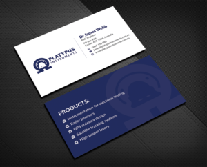 Business Card Design by Musa. A for this project | Design: #22979650