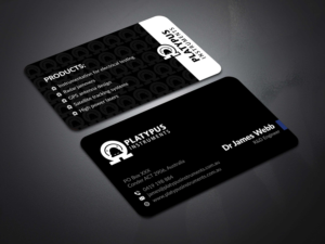 Business Card Design by Musa. A for this project | Design: #22979656