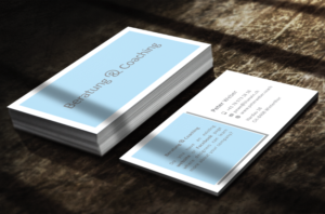 Business Card for Coach - ready to print | Diseño de Tarjeta de Presentación por Ethien