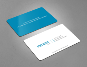 Business Card for Coach - ready to print | Diseño de Tarjeta de Presentación por Tripti Ranjan Gain